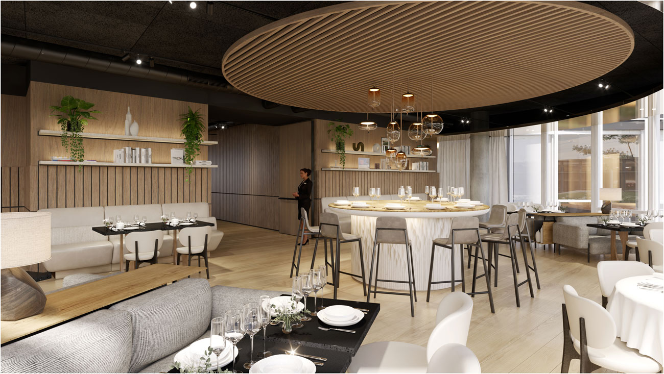 restaurant vip entreprise location bureaux immeuble hauts de seine